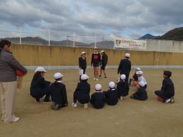 わくわく5班のふり返りのようす