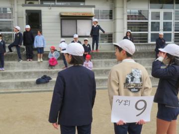 わくわく6班のふり返りのようす