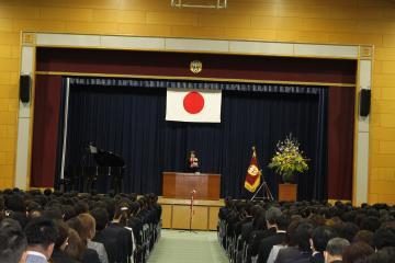 校長先生の式辞