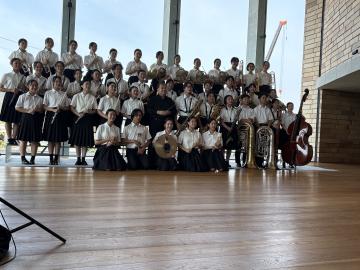 第73回兵庫県吹奏楽コンクールに出演する様子4
