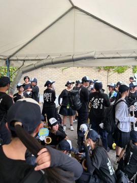 令和8年度八王子実践高等学校の応援の様子4