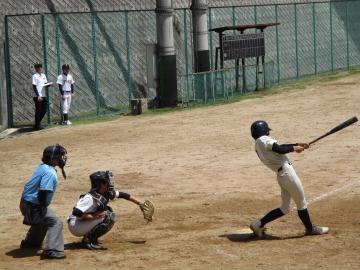 打席に立つ選手の様子