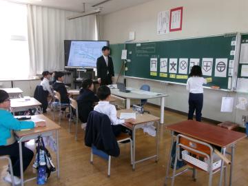 3年生の授業参観の様子