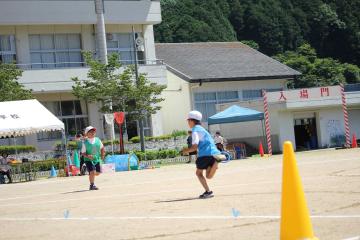 折り返しリレーの様子