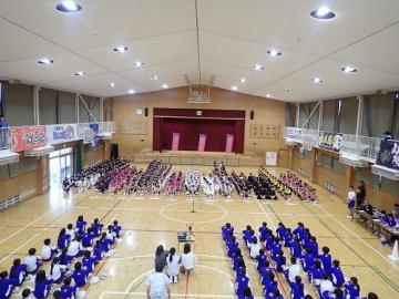 壮行会　全体の様子