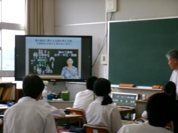 租税教室の様子2