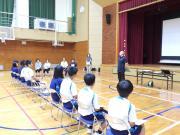 家島の福祉について学ぶ様子