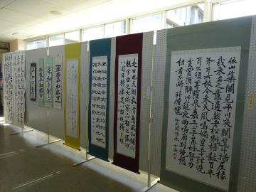 令和8年度姫高祭展示の様子1