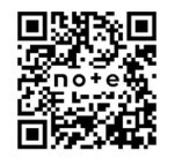 的形小学校公式note のQRコード
