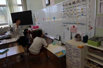 ひまわり学級授業参観の写真