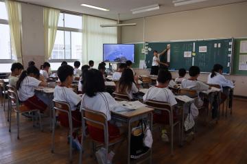5年2組 授業参観の写真
