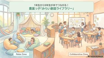 子どもたちのイメージをイラストにしました