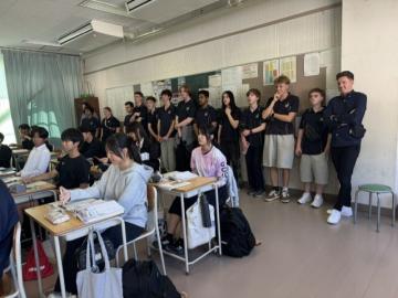 歴史総合の授業見学