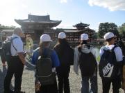 平等院鳳凰堂の美しさに感動する様子
