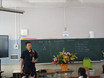 講師さんが、最後にお話をしているところ