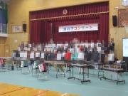 全校合唱の様子