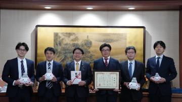 株式会社JECCへの感謝状贈呈