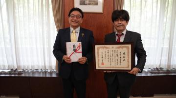 株式会社十全商会への感謝状の贈呈