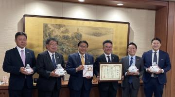 株式会社ボルテックス様への感謝状贈呈