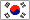 韓国の国旗の画像
