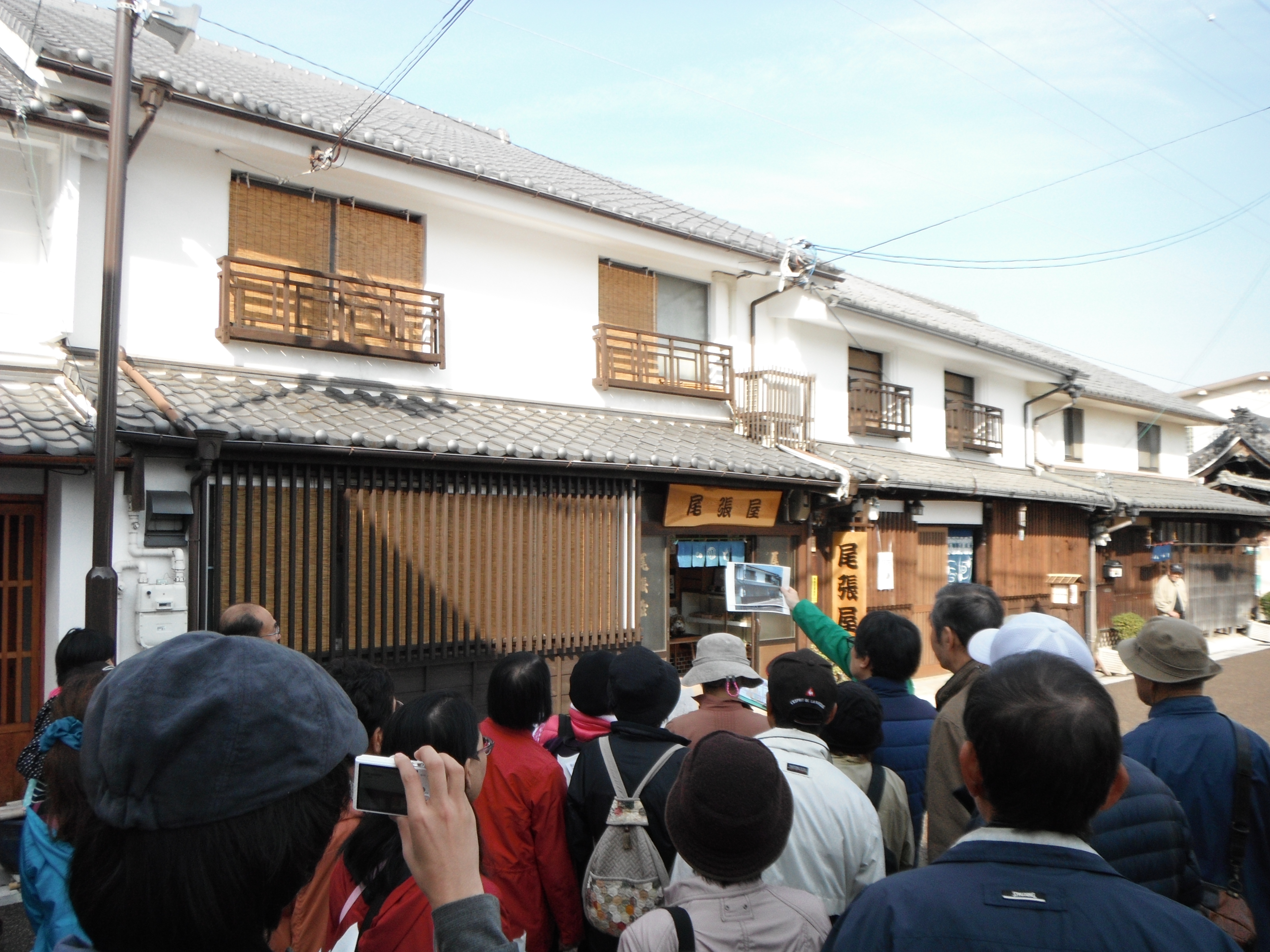 野里街道の写真