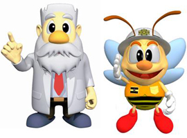 「Dr.ボーサイ」と「Bee」の画像