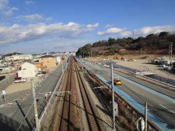 岡田陸橋からの写真