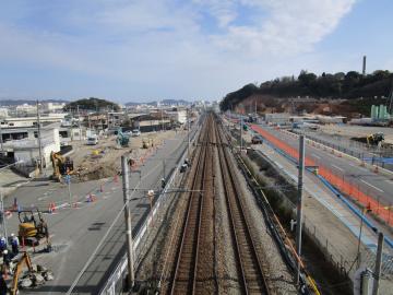 岡田陸橋からの写真