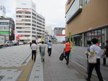 第2回道路屋外広告物合同パトロールの様子2