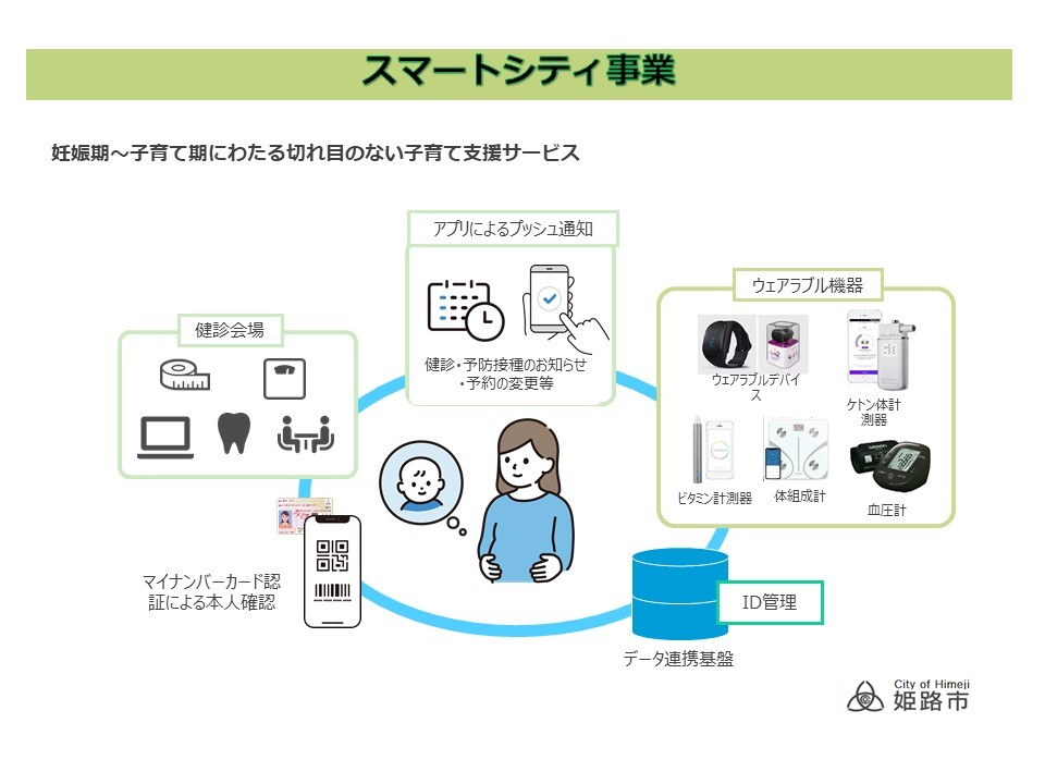 事業概要を図に表しています