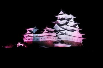 姫路城ライトアップ(特別演出)