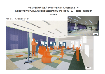 プロジェクトルーム改装イメージ