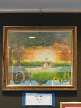 「夕暮れの教会」の画像