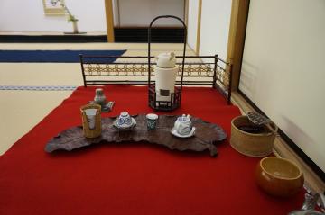 過去の煎茶会で使用した茶器の画像
