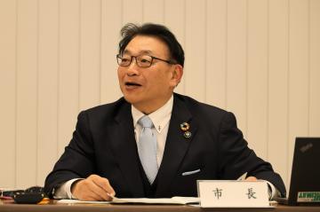 市長と高校生の意見交換会の様子5