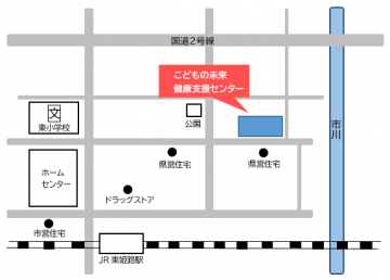 施設の案内図