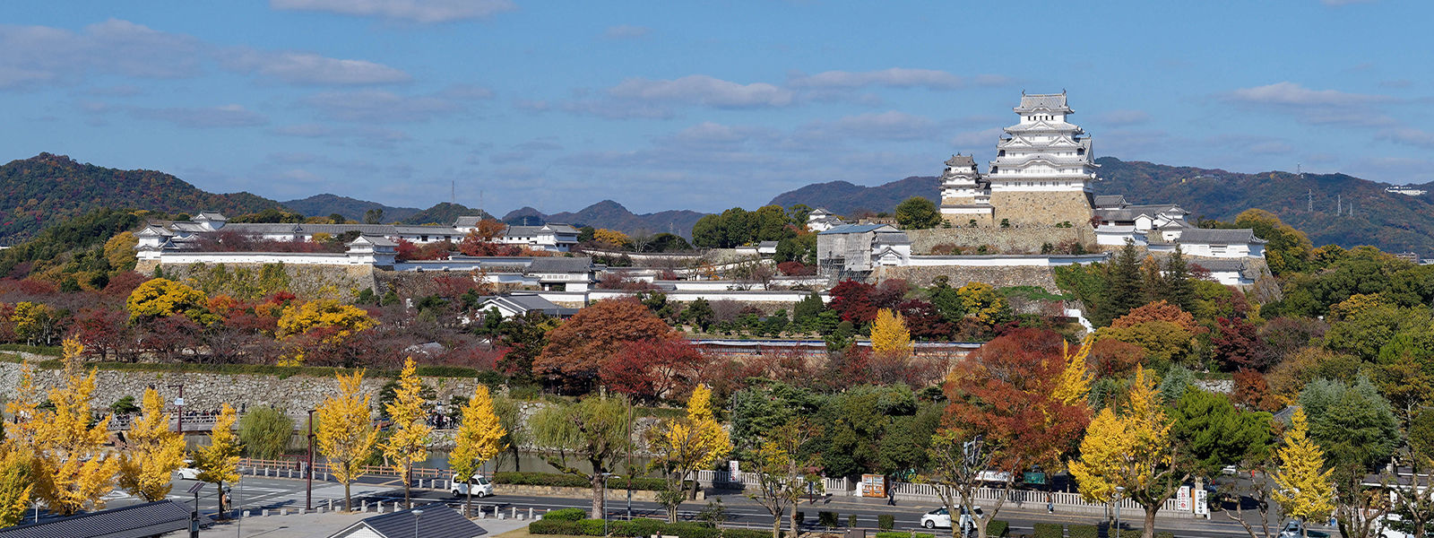 姫路城の風景