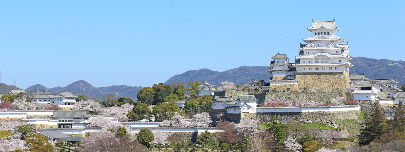姫路城の風景